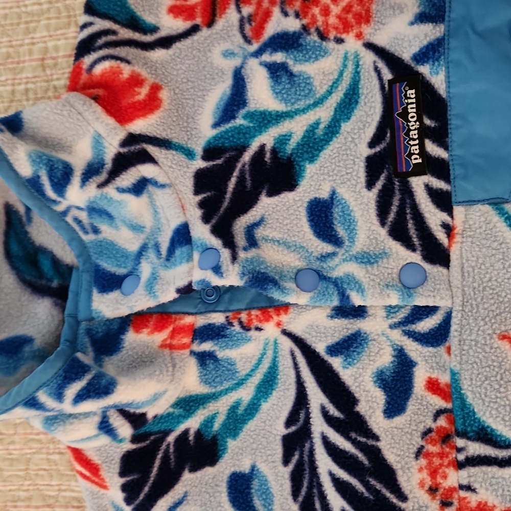 patagonia Manoa floral synchilla - Picture 5 of 10